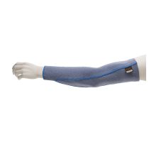 6796   cutting protection -armguards, blue, L=45 cm
