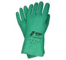3451, size 10   chemical protection gloves, GREEN BARRIER FLEX