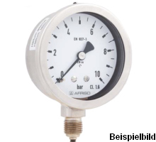 85114902  Rohrfeder-Chemiemanometer, RF63CH D902, LB63-U/6