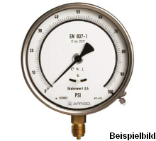 85716401  Rohrfeder-Manometer, RF160 F D401, LB160-U/16