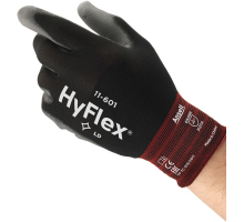 11-601, size 9 HyFlex   gloves, nylon