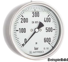 85225811  Rohrfeder-Glyzerinmanometer, RF100GLY D811, GB100-H/1000