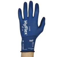 11-818, size 9 HyFlex   gloves, nylon