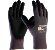 2371, size 11 MaxiDry   gloves, nitrile