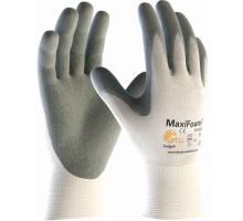 2432, size 6 MaxiFoam   knitted gloves, nylon