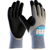 2496, size 10 MaxiCut Oil  cutting protection-knitted gloves