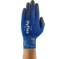 11-618, size 11 HyFlex   gloves, nylon