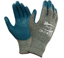 11-501, size 10 HyFlex   gloves, nitrile