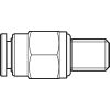 3417-035-09  Steckanschluss, M6 gerade