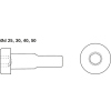 3427-009-09  Zylinderschraube, M4X14,1