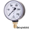 35019301  Kapselfeder-Manometer, KP63 D301, LB63-U/100 mbar