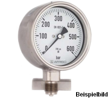85218402  Rohrfeder-Chemiemanometer, RF100CH D402, LB100-U/40