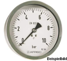 85222711  Rohrfeder-Glyzerinmanometer, RF100GLY D711, GB100-H/250