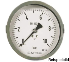 85223751  Rohrfeder-Glyzerinmanometer, RF100GLY D751, GB100-BB/400