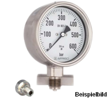RF100,D402, MD22   Bourdon-tube chemical gauge, LB100-U/10
