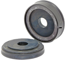 T-DUO-PM 63X16X25 mm  Doppeltopfmanschette + Magnet, 72NBR708