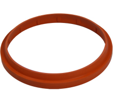 P6 420X450X15,2/25 mm  Abstreifer, ohne Blech, 85NBR-B247