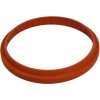 P6 420X450X15,2/25 mm  Abstreifer, ohne Blech, 85NBR-B247