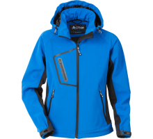 100190-531, size L   softshell jacket, ice-blue