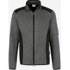 836 328, size M   jacket, men, anthracite mottled, knit fleece Dawson