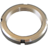 KM 10 V2A   grooved nut, M50X1, 50, stainless, 1.4301