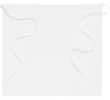 100466-900, One Size   apron, white