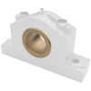 DIN 505 M 45 mm   red brass -bowls, forcap bearing