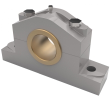 DIN 505 L 60 mm  Deckellager, mit Rotguss-Schalen