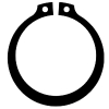 A 10-311  Sicherungsring, DIN 471, CuSn6