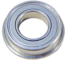 F 63800 2Z   thin section bearing, with flange, covered