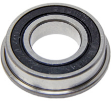 F 61901 2RS   thin section bearing, with flange, sealed