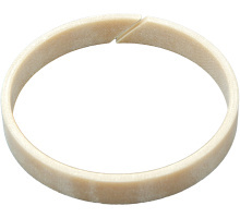 DFA 63X58X9,5/9,7 mm   piston guide, phenolic resin, turned and slitted