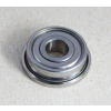 SF 607 ZZ   deep groove ball bearing, with flange, stainless steel