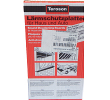Teroson BT SP 350, 500 x 250 mm(6 pcs.)   sound protection sheets, IDH-no. 211916