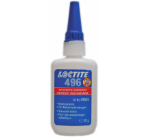 Loctite 496, 50 g bottle   instant adhesive, IDH-no. 142605
