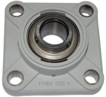 FYWK 20 YTH   flange bearing unit, square