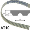 100 AT10/1080   toothed belt, steel cord, PU, Megapower 2