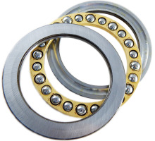 53322 M   axial ball bearing, with brass cage