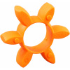 Gr.14 / 92 Sh A ROTEX  Zahnkranz, T-Pur orange