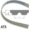 10 AT5/630   toothed belt, steel cord, PU, Megapower