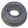 W 628/6 R-2Z   deep groove ball bearing, stainless steel, with flange