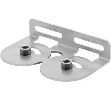 109667   mounting bracket, double G1/4istainless steel