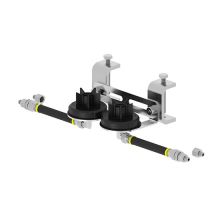 116963   mounting kit, Star, double 65 mm