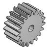 118672   lubrication gear, felt, M3, straight