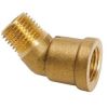 104823   angle piece, brass, 45°C G1/4axG1/4i