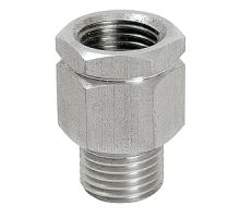 104889, stainless steel   oil back-pressure valve, G1/4a x G1/4i