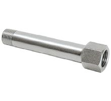 104888   extension, 75 mm R1/4a x G1/4i, stainless steel