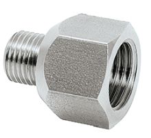 104879, stainless steel   reducing part, M10x1a x G1/4i