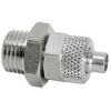 104867, stainless steel   hose connector, G1/4a