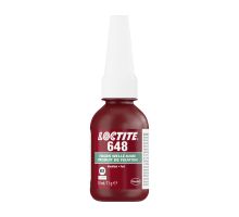 Loctite 648, 10 ml bottle   retainer, IDH-no. 1804042